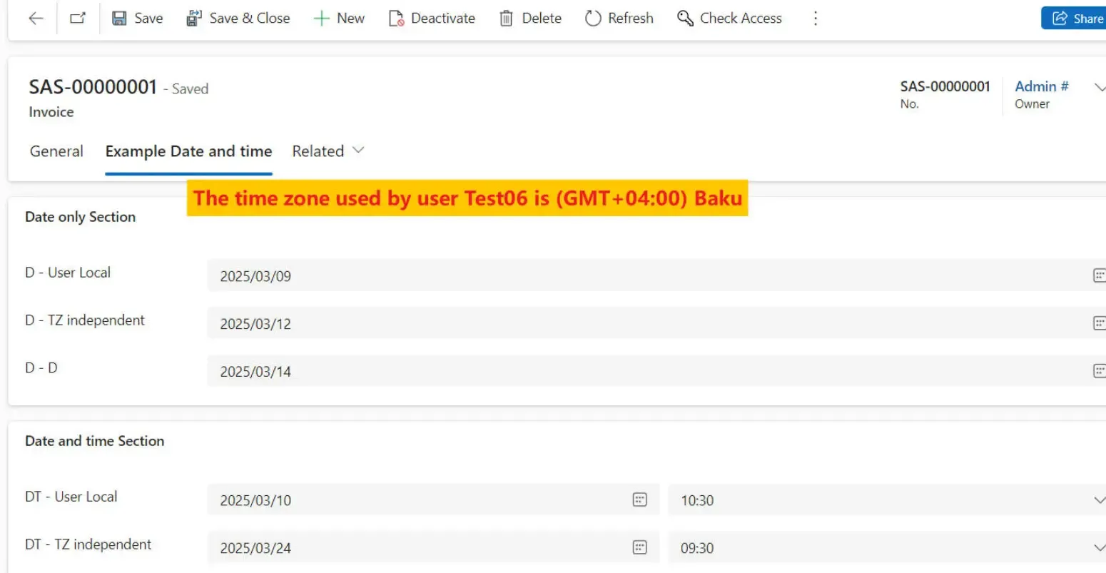 Test06 viewing data